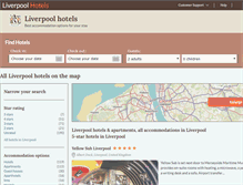 Tablet Screenshot of ihotelsliverpool.com